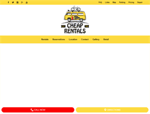 Tablet Screenshot of cheap-rentals.com